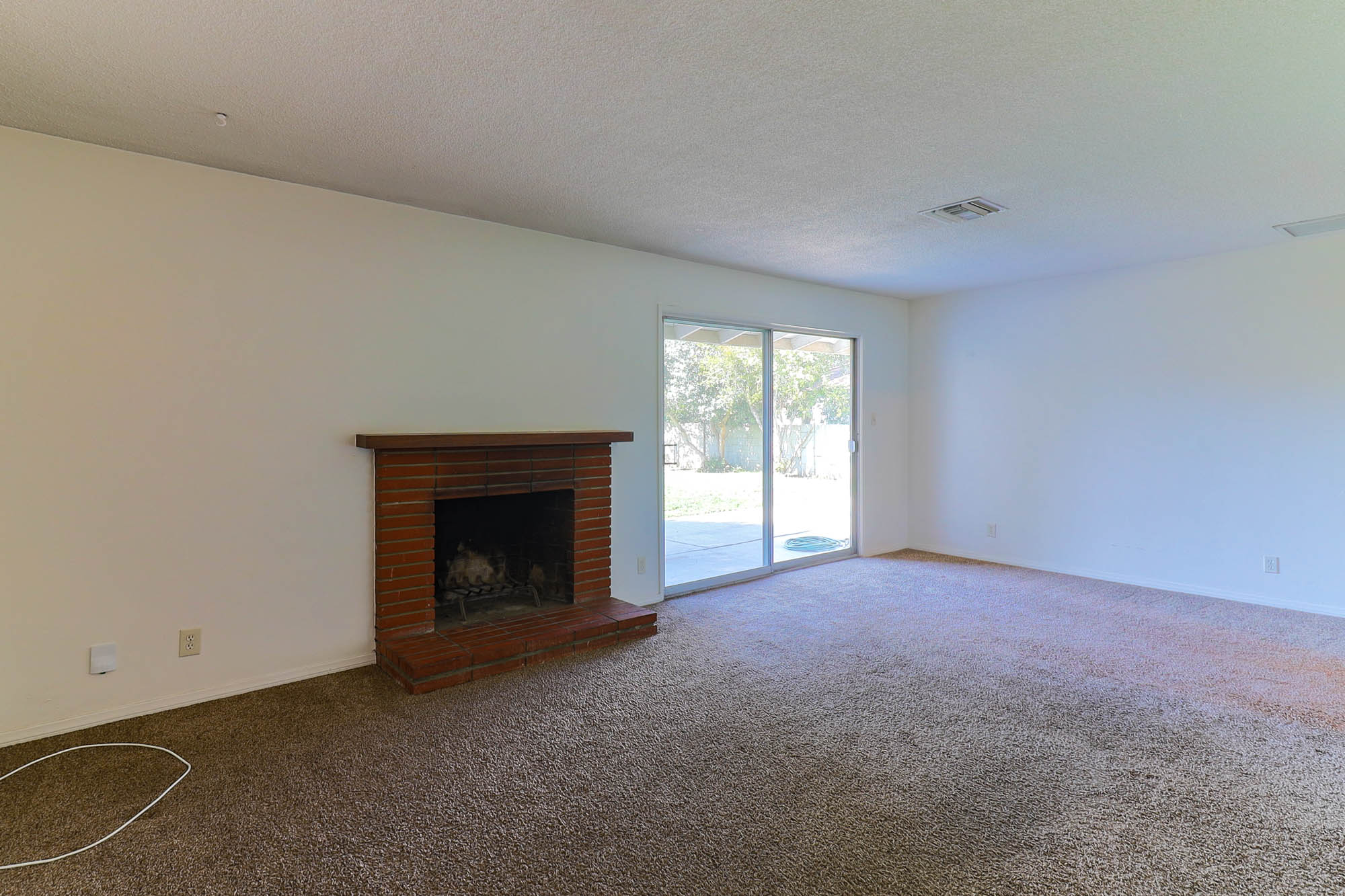 Whipple family room with fireplace photo