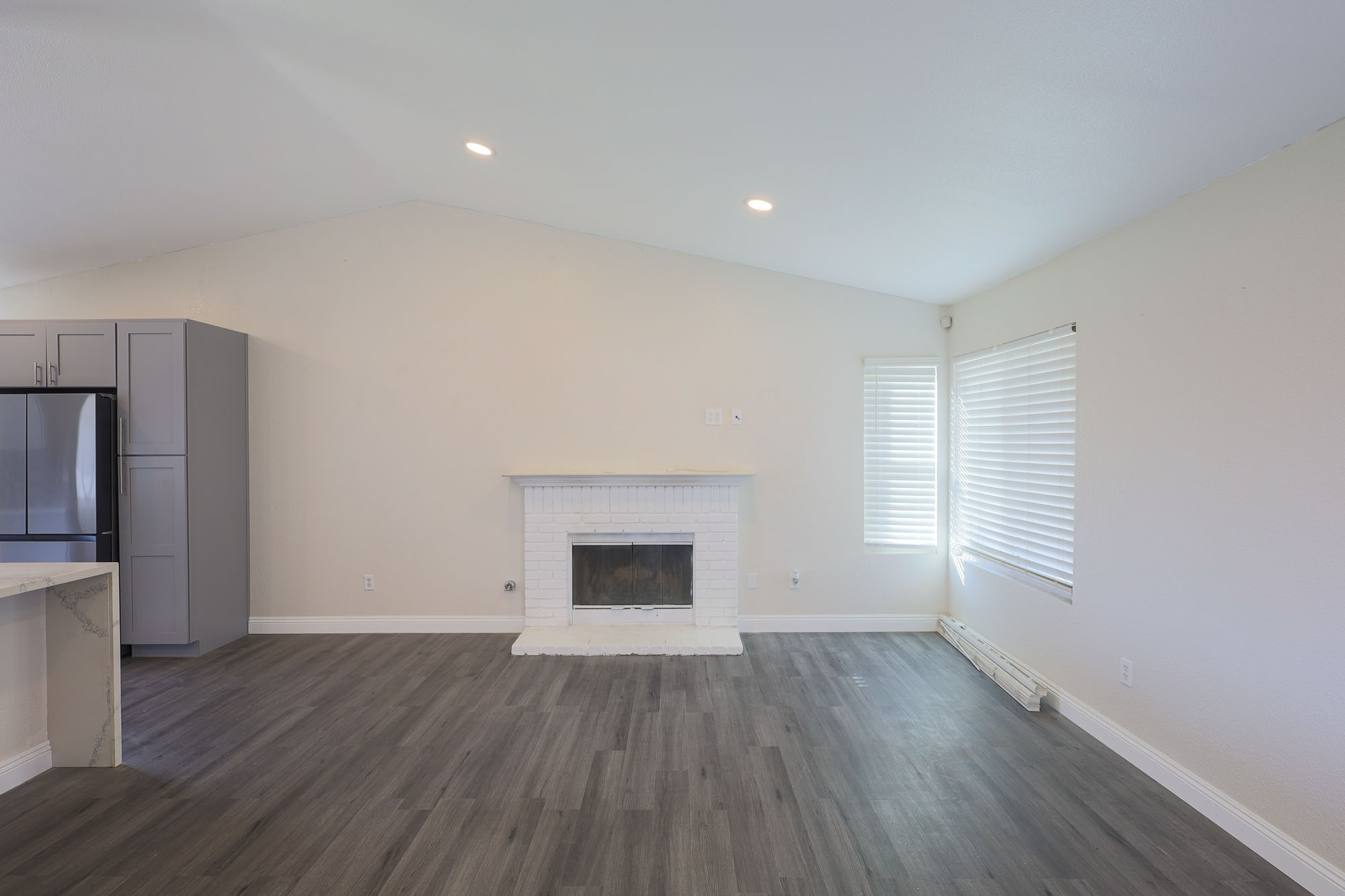 Acapulco family room with fireplace photo