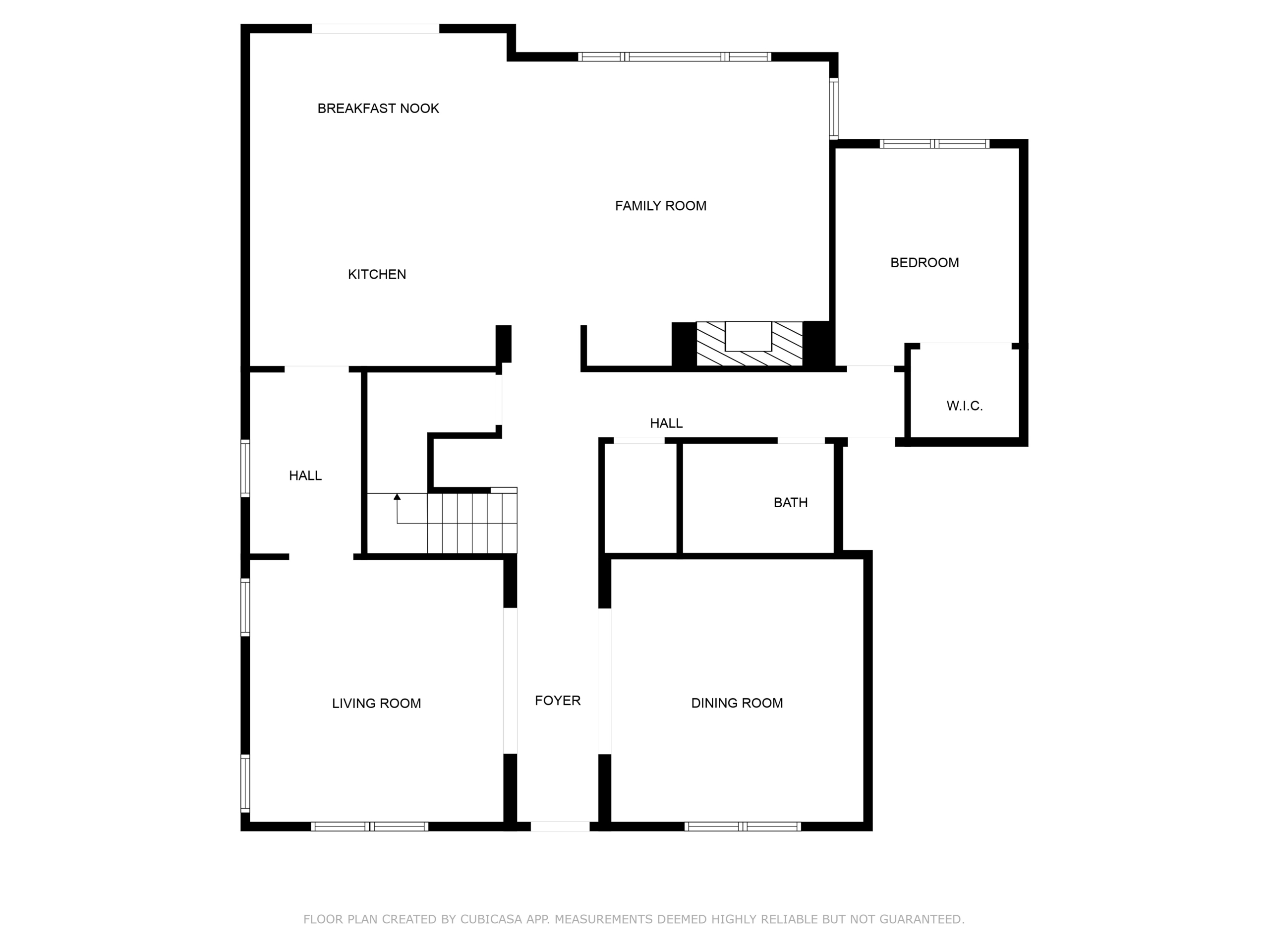 Stockton floor plan level 1