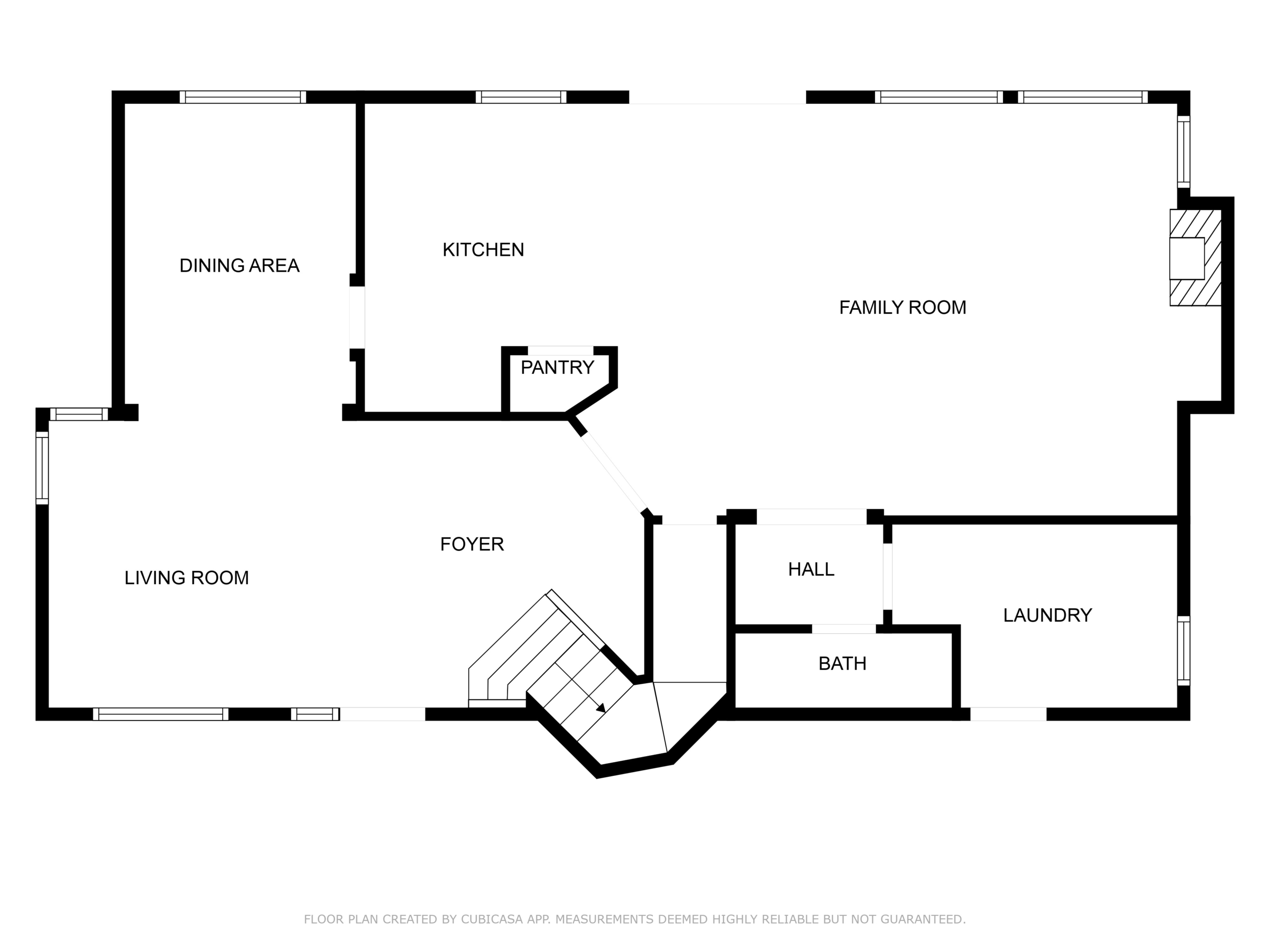 Sunnybrook floorplan first floor