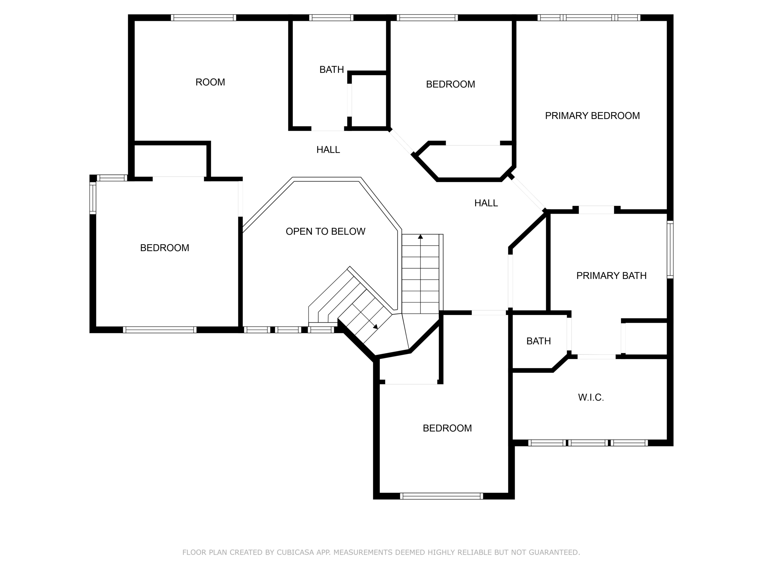 Sunnybrook floorplan second floor
