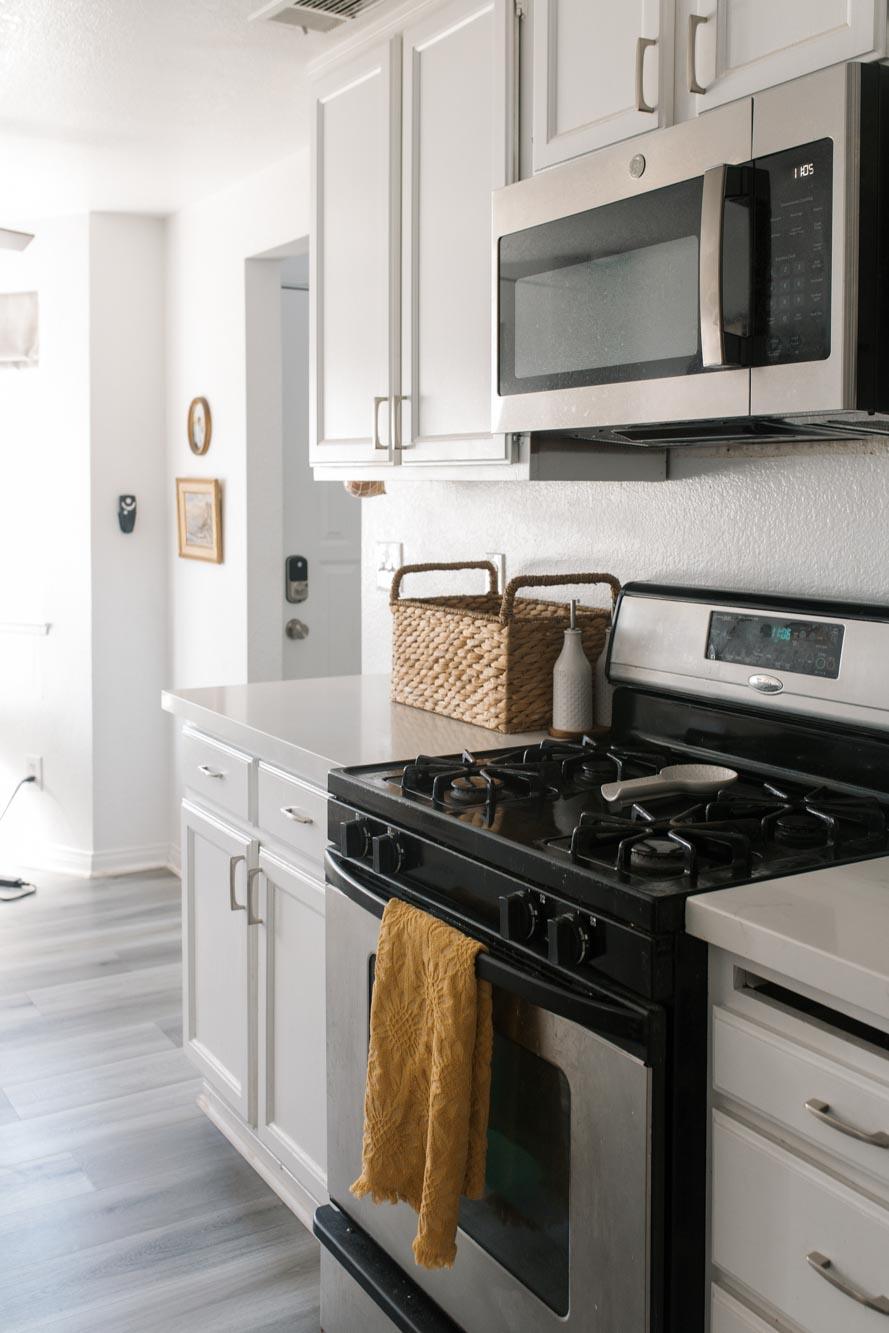 Burton stove and microwave photo